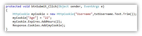 Employing the HTTP Cookies Object