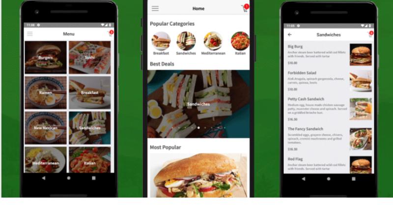 Postmates allows users to order anything from anywhere.