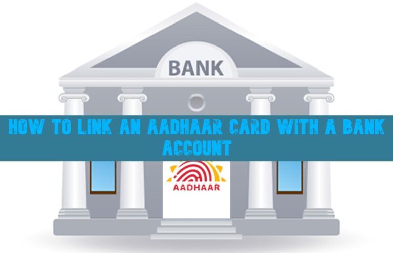 Link Aadhaar Card with Bank Account