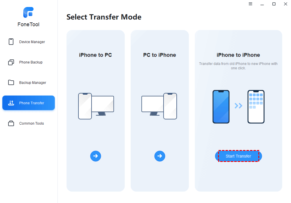 Best iPhone to iPhone Transfer Software