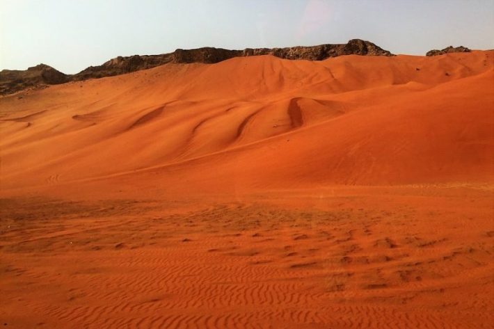 Dubai Desert Rock Fujairah Sand Desert Safari