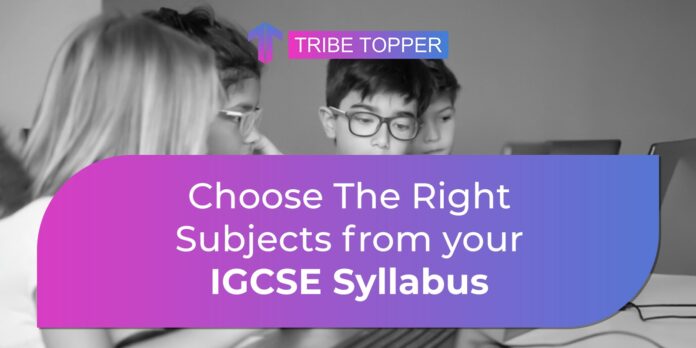 Choose The Right Subjects from your IGCSE Syllabus