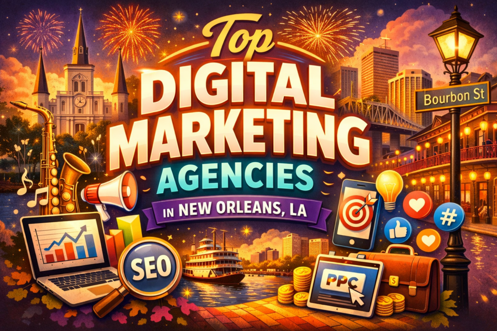 Top Digital Marketing Agencies in New Orleans, LA